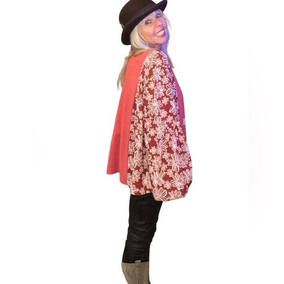 Elton John Rocket Man Boho Upcycle Rocktop - Picture 7 of 8